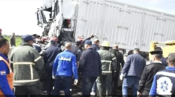 تعازي مؤثرة نادر شكري ينعى ضحايا حادث جنوب بورسعيد و18 عاملاً ضحايا